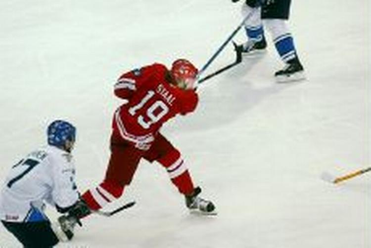 Kim Staal nåede kun at spille det meste af en periode under dette års VM. - Foto: Ole Kjær 