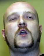 29-årige Martin Wiese var chef for en tysk naziterrorgruppe. - Foto: AP 
