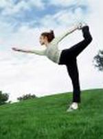 Woman Stretching