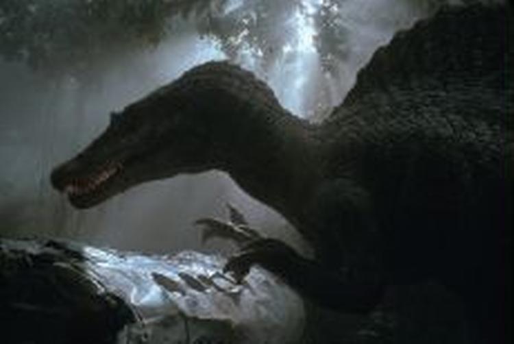 Mere virkelige bliver de nok ikke. En dinosaur fra en scene i Jurassic Park III. - Foto: Cinetext 