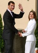 Føder kronprinsesse Letizia en pige skal tronfølgeloven laves om. - Foto: AP 