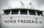 Den tidligere Storebæltsfærge 'Kong Frederik IX' skal hugges op på en strand i Indien. - Foto: Morten Langkilde 