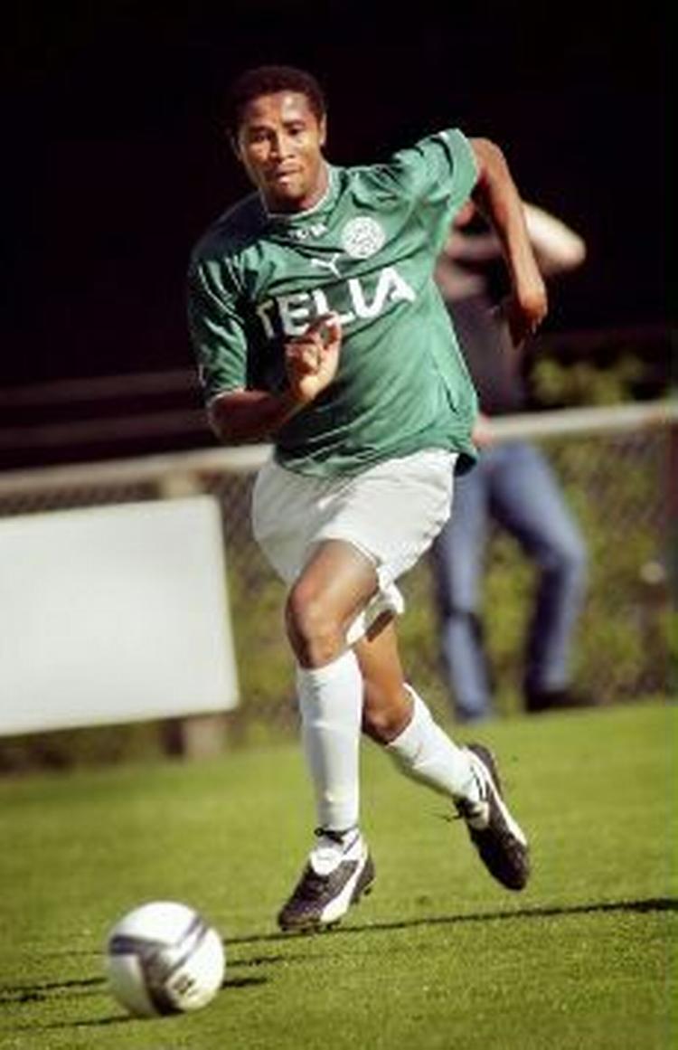Paul Obiefule har fået grønt lys af lægerne til at spille fodbold igen. - Arkivfoto: Andreas Szlavik 