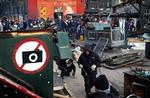 Både Folketingets venstre- og højrefløj er tilfredse med, at beboerne på Christiania selv har nedrevet hashboderne i Pusher Street. - Foto: Finn Frandsen 