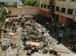 Efter terrorbombninger i Casablanca i maj 2003 blev islamister i tusindvis fængslet af de marokkanske myndigheder og dømt i kollektive retssager. Bombningerne gik værst ud over denne spanske restuarant. - Foto: AP 