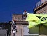 Greenpeace i aktion på Axelborg