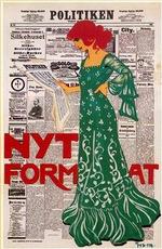 Annonce for Politikens nye format i 1905. 