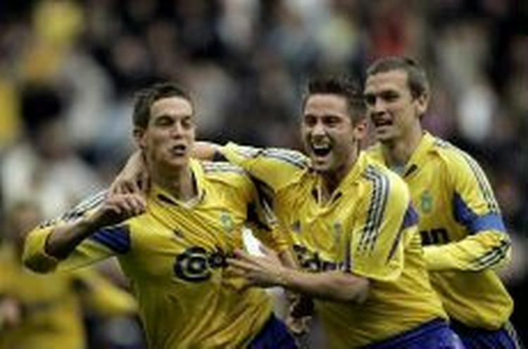 Brøndby har med 5-0 sejren over FCK så godt som sikret sig titlen. - Foto: Jens Dresling 