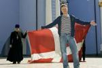 Jakob Sveistrup er klar i Kiev til Melodi Grand Prix 2005, men bookmakerne tvivler på hans chancer. - Foto: Johnny Frederiksen 