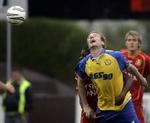 Herfølge klarede sig bedst i bundkampen mod FCN. - Foto: Jens Dresling 