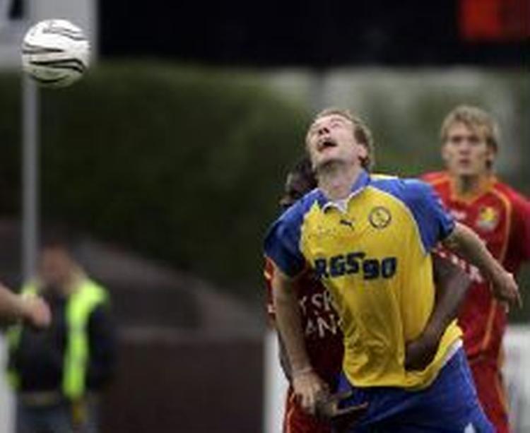 Herfølge klarede sig bedst i bundkampen mod FCN. - Foto: Jens Dresling 