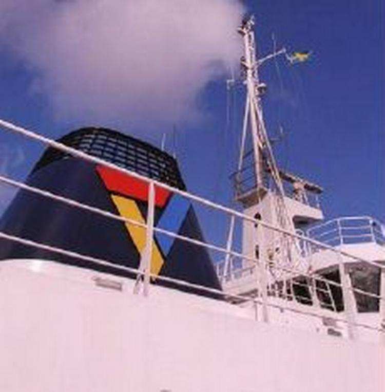 Scandlines solgte i januar 'Rügen ' og Dronning Margrethe' til rederiet Marwan Shipping &amp;amp; Trading fra De Forenede Arabiske Emirater 