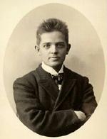 Carl Nielsen som ung. - Foto: Hansen og Weller 