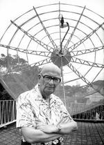 SCI-FI IDOL. Forfatteren Arthur C. Clarke elsker kommunikation. Allerede i 1945 udtænkte han, i en alder af 28 år, ideen om jordomkredsende kommunikationssatellitter.   Arkivfoto: John Timbers 