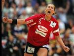Bojana Popovic var som altid den store spiller for de nykårede danske mestre, og i finalekampen lykkedes det hende 10 gange at sende bolden i netmaskerne hos Aalborg DH.   Foto: Lars Poulsen 