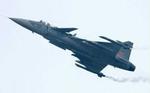 Det er Sveriges tredje flystyrt med Grippen-jagerflyet. - Foto: AP 