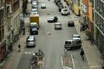 Det var her på Guldbergsgade, opgøre fandt sted lørdag. - Foto: Martin Lehmann 