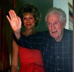 91-årige Mark Felt stod i går frem for pressen som 'Deep Throat'. - Foto: AP 