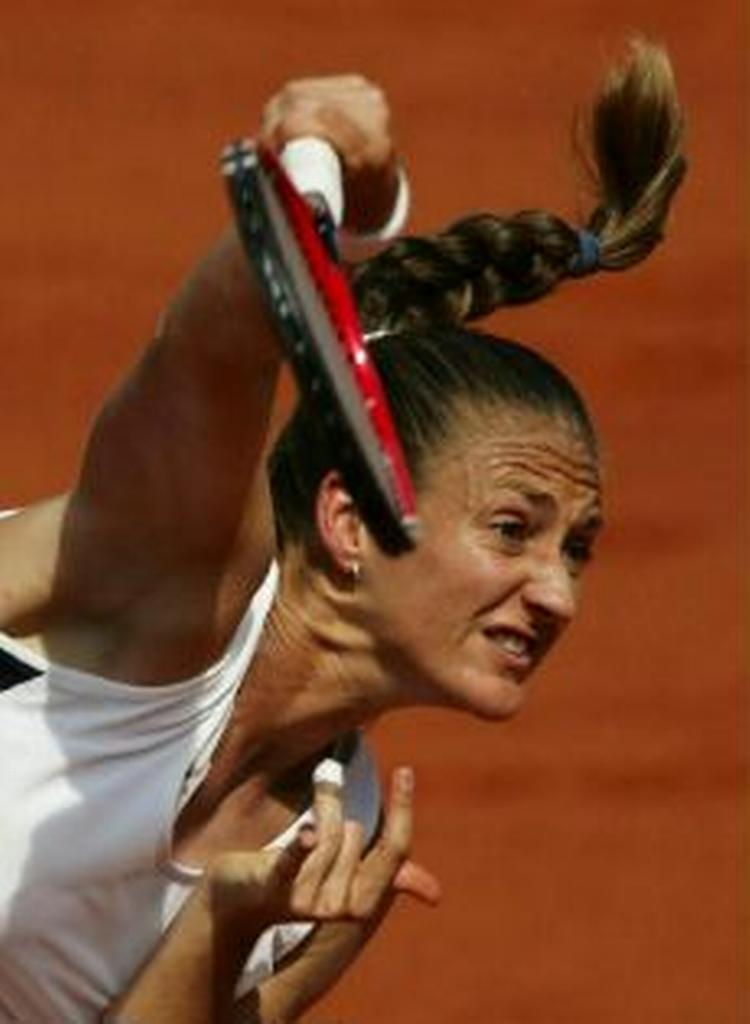 Mary Pierce lod overhovedet ikke Likhovtseva få en chance i semifinalen. - Foto: AP 