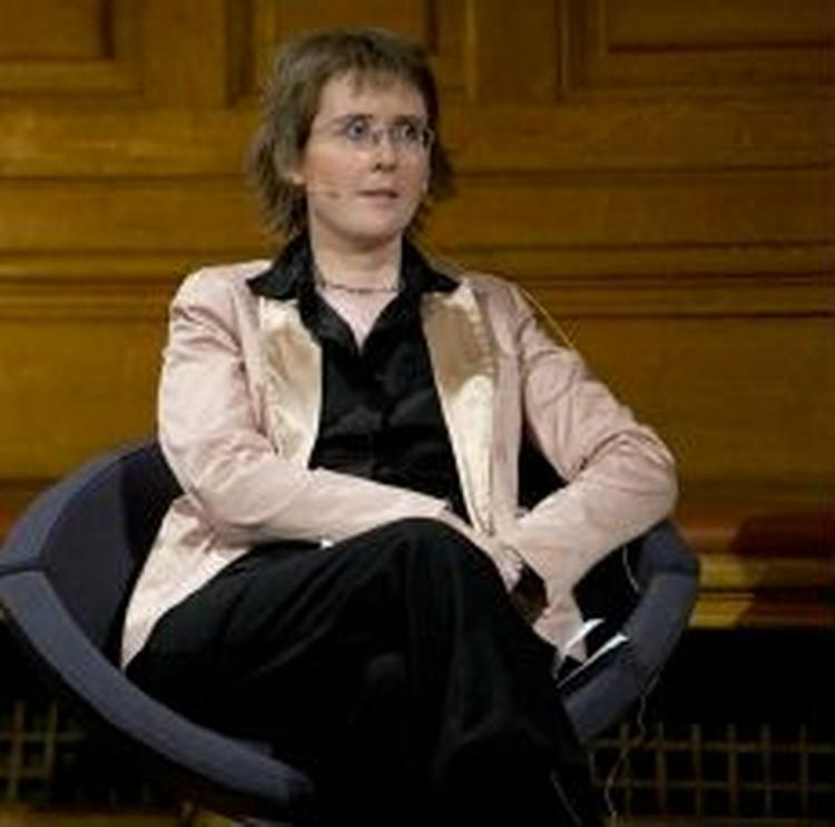 Marianne Karlsmose under partilederrunden efter folketingesvalget i februar. - Foto: Peter Hove Olesen 