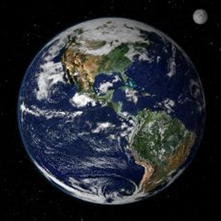 Jordens overflade er udforsket. Nu gælder det Jordens indre. - Foto Spacephoto.com 