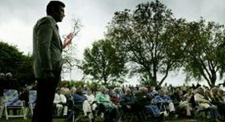 Statsminister Anders Fogh Rasmussen (V) vil ikke være med til at forny grundloven. Det slog han fast i sin tale på Grundlovsdag. - Foto: Jan Grarup 
