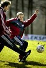 Landsholdet trænede i Vedbæk