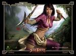 .  Jade Empire  er omtrent halvt så langt som det første  Knights of the Old Republic -spil, hvilket ikke er overvældende, men det er dog udstyret med en langt bedre slutning. 
