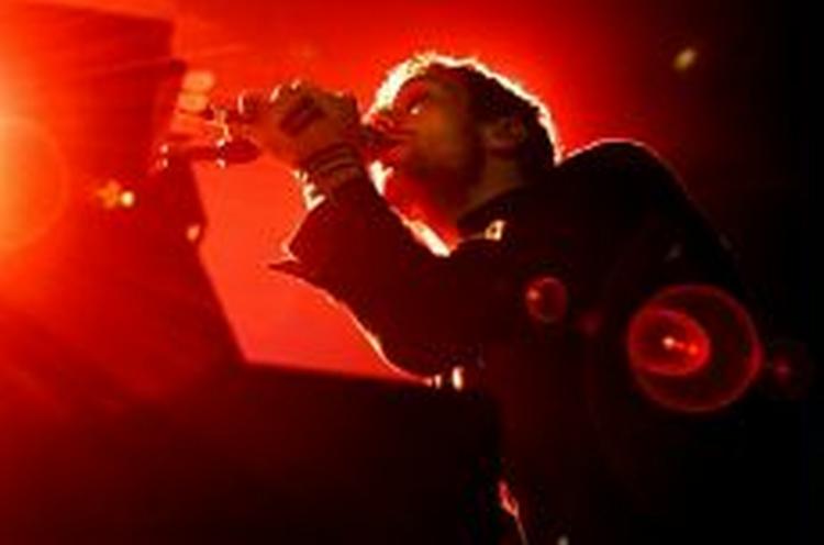 Coldplays Chris Martin til koncert i Toronto. - Foto: AP 