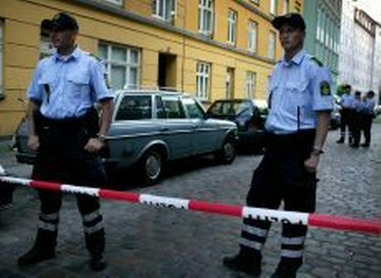 Området omkring Norgesgade var afspærret i timerne efter drabet. - Foto: Martin Lehmann 
