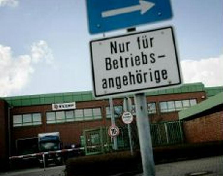 Danish Crowns slagteri i Oldenburg i det nordvestlige Tyskland. - Foto: Mads Nissen 