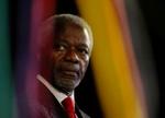 Kofi Annan mener EU har alt for travlt med at involvere andre i den nuværende krise om EU-forfatningen. - Foto: AP 