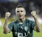 Michael Gravgaard, som befinder sig i landsholdsperiferien, skal styrke FCK's forsvar og midtbane.- Arkivfoto: Claus Bonnerup. 