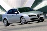 Alfa 159 er vokset på alle ledder og er derfor ikke helt så sportslig som forgængeren, 156. Foto: Alfa 