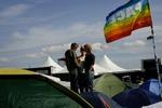 Organiserede tyvebander plyndrer igen i år teltene på Roskilde Festivalen. Og de går ikke af vejen for stjæle, mens folk ligger og sover. - Foto: Anders Birch 