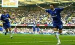 Kezman fejrer et af sine sjældne mål for Chelsea. - Arkivfoto: AP. 