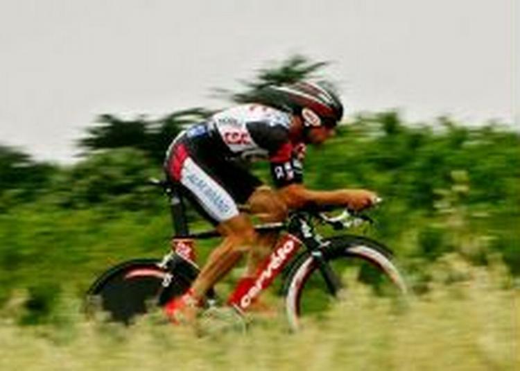 Danskerne skal til at lære at sige Zabriskie. Her er CSC-talentet på vej mod sejren på den første Tour-etape. - Foto: AP 