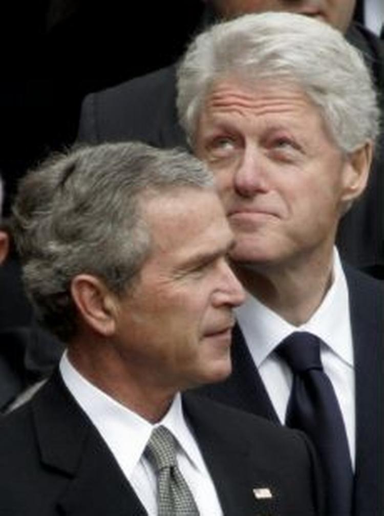 Bill Clinton var en god præsident, og det er George W. Bush ikke, mener danskerne. - Foto: AP 