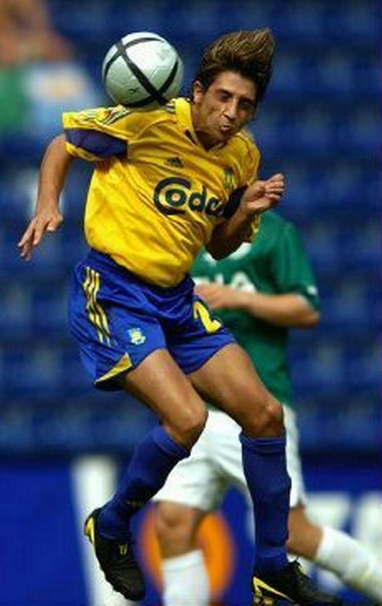 Babis Stefanidis slog aldrig til i Brøndby. - Arkivfoto: Jens Dresling 