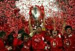 Gerrard med CL-pokalen. - Foto: AP 