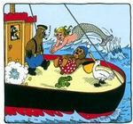 Rasmus Klump er tilbage. - Tegning: Vilhelm Hansen/Carlsen 