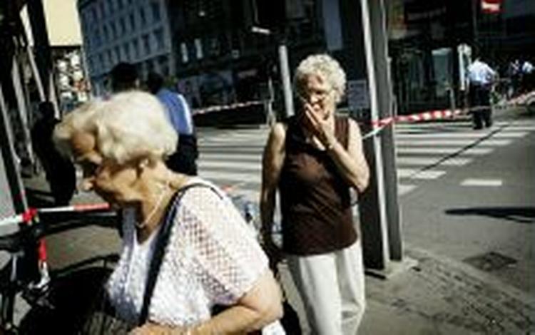Adskillige gange har politiet måtte rykke ud for at fjerne mistænkelige genstande i København. Her Nørreport i morges. - Foto: Miriam Dalsgaard 