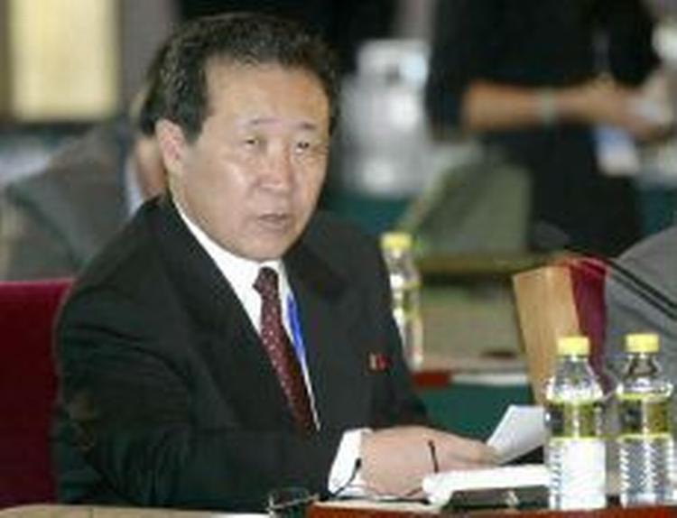 Nordkoreas chefforhandler Nordkoreas viceudenrigsminister Kim Kye Gwan. - Arkivfoto: AP 