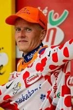 Michael Rasmussen vandt gårsdagens etape, der bød på en forsmag på, hvad der venter i Alperne. - Foto: AP 