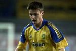Mads Jørgensen sikrede med et smukt mål Brøndby det ene point mod FCK. - Arkivfoto: Finn Frandsen 