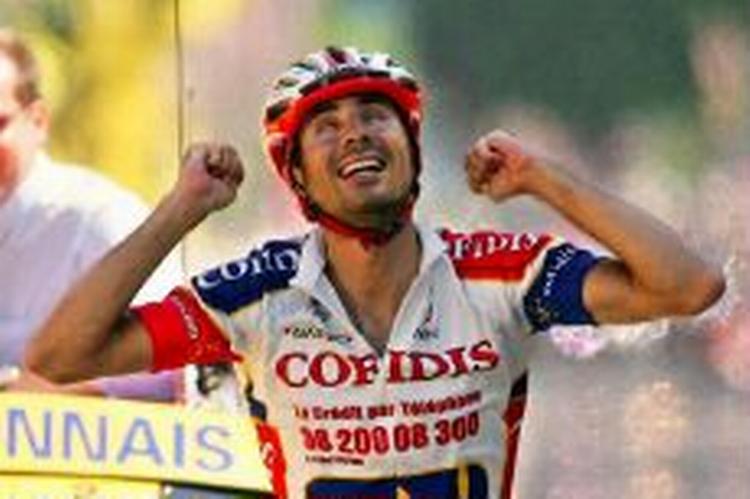 David Moncoutie fejrede den franske nationaldag med en sejr på 12. etape. - Foto: AP 