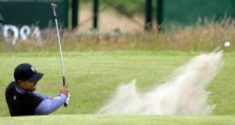 Woods var forrygende spillende i første runde af British Open. - Foto: AP 