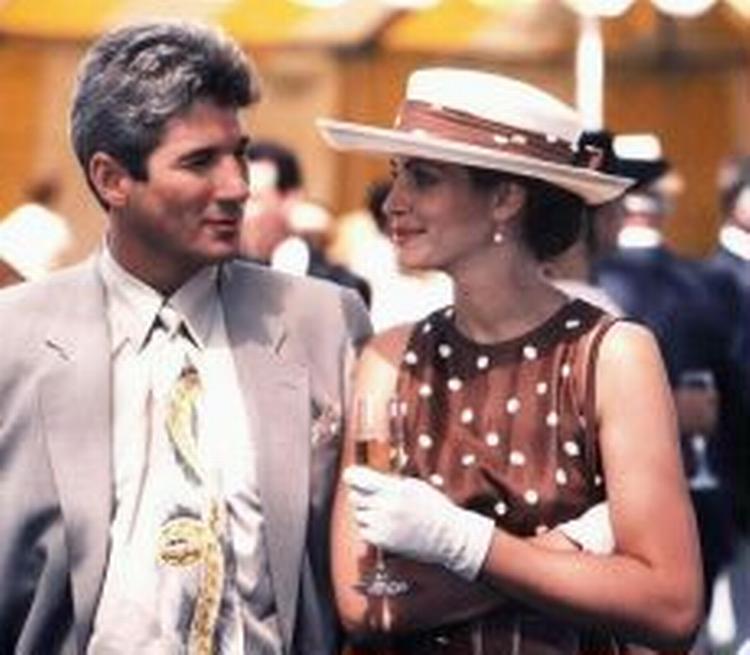 Smukke Julia Roberts ved Richard Geres side i 'Pretty Woman'. - PR-foto 