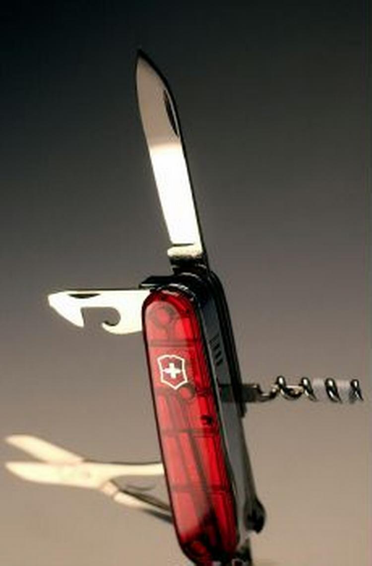 Smart kniv i problemer. - Foto: Pelle Rink 