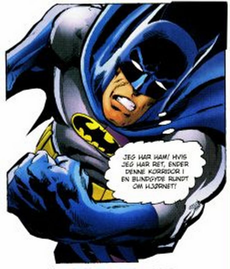 Med en ny billedkomposition og mere levende streg gav Neal Adams fra omkring 1970 Batman-figuren en vitaminindsprøjtning efter nogle år på vej ud i supermarkedets skygge. - Tegning fra  Batman - tegnet af Neal Adams 